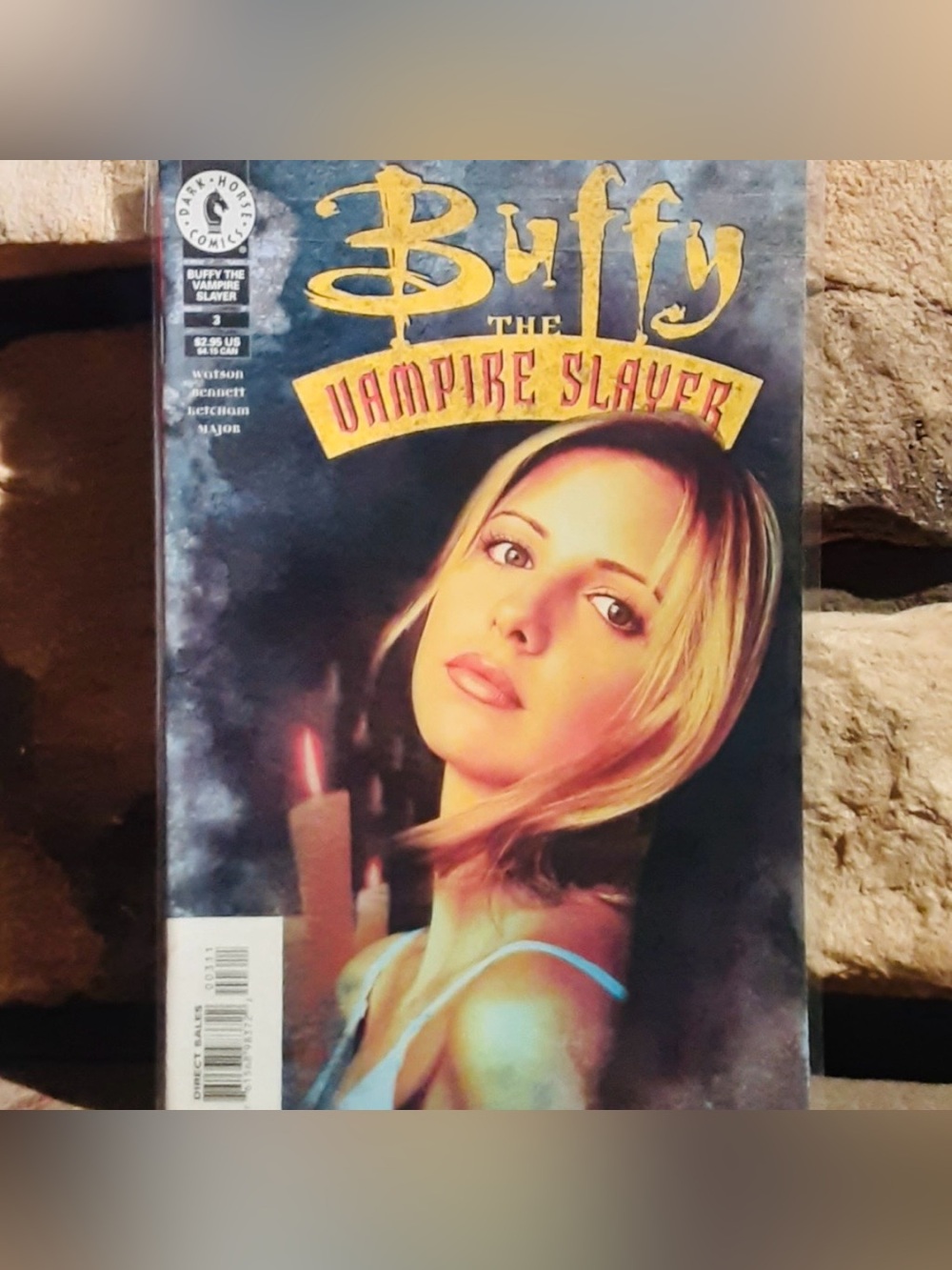 Vintage Sarah Michelle Gellar as Buffy The Vampire Slayer Collectible Comic Book